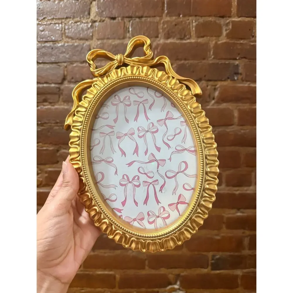 Coquette Bow Picture Frame